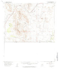 College Peaks Arizona Historical topographic map, 1:62500 scale, 15 X 15 Minute, Year 1958