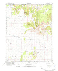 Colorado City Arizona Historical topographic map, 1:62500 scale, 15 X 15 Minute, Year 1954