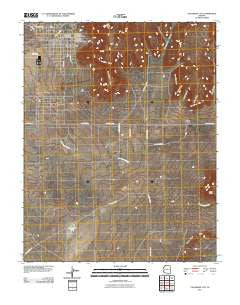 Colorado City Arizona Historical topographic map, 1:24000 scale, 7.5 X 7.5 Minute, Year 2011