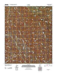 Columbia Arizona Historical topographic map, 1:24000 scale, 7.5 X 7.5 Minute, Year 2011