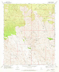 Columbia Arizona Historical topographic map, 1:24000 scale, 7.5 X 7.5 Minute, Year 1969