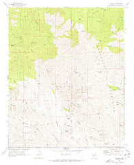 Columbia Arizona Historical topographic map, 1:24000 scale, 7.5 X 7.5 Minute, Year 1969
