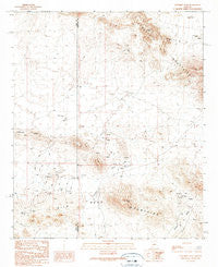 Columbus Peak Arizona Historical topographic map, 1:24000 scale, 7.5 X 7.5 Minute, Year 1990