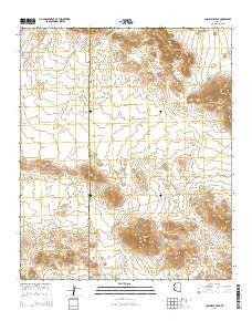 Columbus Peak Arizona Current topographic map, 1:24000 scale, 7.5 X 7.5 Minute, Year 2014