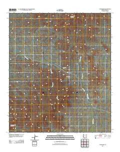 Comobabi Arizona Historical topographic map, 1:24000 scale, 7.5 X 7.5 Minute, Year 2011