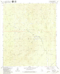 Comobabi Arizona Historical topographic map, 1:24000 scale, 7.5 X 7.5 Minute, Year 1979