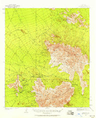 Comobabi Arizona Historical topographic map, 1:62500 scale, 15 X 15 Minute, Year 1937