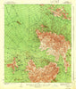 Comobabi Arizona Historical topographic map, 1:62500 scale, 15 X 15 Minute, Year 1942