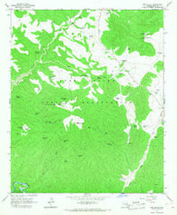 Cone Butte Arizona Historical topographic map, 1:24000 scale, 7.5 X 7.5 Minute, Year 1966