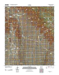 Congress Arizona Historical topographic map, 1:24000 scale, 7.5 X 7.5 Minute, Year 2011