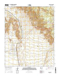 Congress Arizona Current topographic map, 1:24000 scale, 7.5 X 7.5 Minute, Year 2014