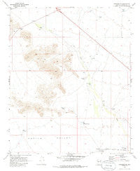 Congress SW Arizona Historical topographic map, 1:24000 scale, 7.5 X 7.5 Minute, Year 1969