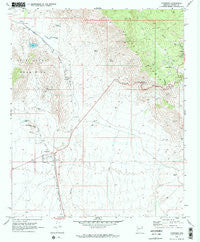 Congress Arizona Historical topographic map, 1:24000 scale, 7.5 X 7.5 Minute, Year 1969