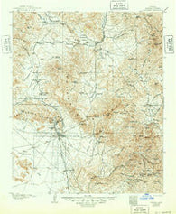 Congress Arizona Historical topographic map, 1:125000 scale, 30 X 30 Minute, Year 1904
