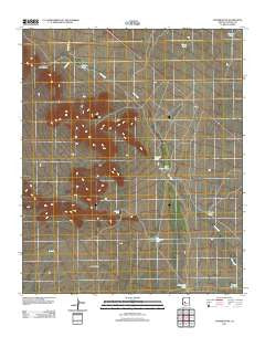 Congress SW Arizona Historical topographic map, 1:24000 scale, 7.5 X 7.5 Minute, Year 2011