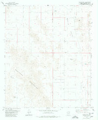 Conley Well Arizona Historical topographic map, 1:24000 scale, 7.5 X 7.5 Minute, Year 1979
