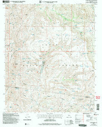 Cooks Mesa Arizona Historical topographic map, 1:24000 scale, 7.5 X 7.5 Minute, Year 2004