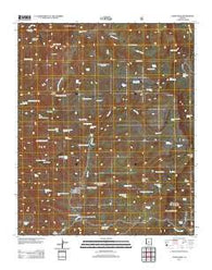 Cooks Mesa Arizona Historical topographic map, 1:24000 scale, 7.5 X 7.5 Minute, Year 2011