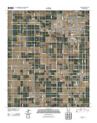 Coolidge Arizona Historical topographic map, 1:24000 scale, 7.5 X 7.5 Minute, Year 2011