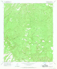Copper Mtn Arizona Historical topographic map, 1:24000 scale, 7.5 X 7.5 Minute, Year 1964