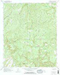 Copper Mtn Arizona Historical topographic map, 1:24000 scale, 7.5 X 7.5 Minute, Year 1964