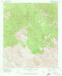 Copperopolis Arizona Historical topographic map, 1:24000 scale, 7.5 X 7.5 Minute, Year 1969