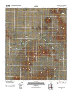 Copperosity Hills Arizona Historical topographic map, 1:24000 scale, 7.5 X 7.5 Minute, Year 2011