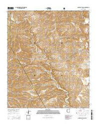 Copperplate Gulch Arizona Current topographic map, 1:24000 scale, 7.5 X 7.5 Minute, Year 2014