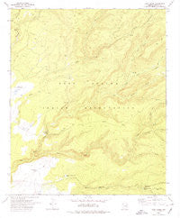 Corn Creek Arizona Historical topographic map, 1:24000 scale, 7.5 X 7.5 Minute, Year 1978