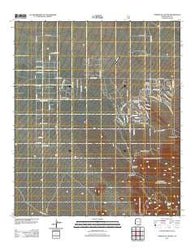 Corona De Tucson Arizona Historical topographic map, 1:24000 scale, 7.5 X 7.5 Minute, Year 2012