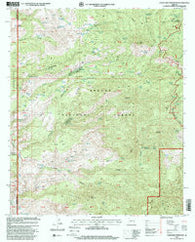 Coronado Mountain Arizona Historical topographic map, 1:24000 scale, 7.5 X 7.5 Minute, Year 1997