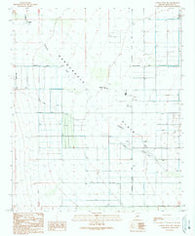 Cortez Peak NW Arizona Historical topographic map, 1:24000 scale, 7.5 X 7.5 Minute, Year 1990