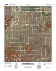 Cortez Peak Arizona Historical topographic map, 1:24000 scale, 7.5 X 7.5 Minute, Year 2011
