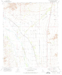 Cotton Center NW Arizona Historical topographic map, 1:24000 scale, 7.5 X 7.5 Minute, Year 1973