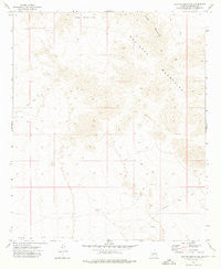 Cotton Center SE Arizona Historical topographic map, 1:24000 scale, 7.5 X 7.5 Minute, Year 1973