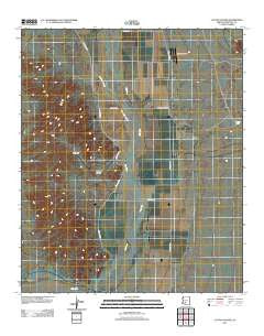 Cotton Center Arizona Historical topographic map, 1:24000 scale, 7.5 X 7.5 Minute, Year 2011