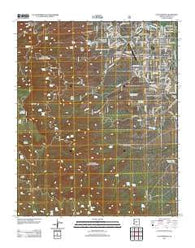 Cottonwood Arizona Historical topographic map, 1:24000 scale, 7.5 X 7.5 Minute, Year 2012