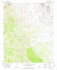 Cottonwood Arizona Historical topographic map, 1:24000 scale, 7.5 X 7.5 Minute, Year 1973