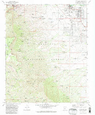Cottonwood Arizona Historical topographic map, 1:24000 scale, 7.5 X 7.5 Minute, Year 1973