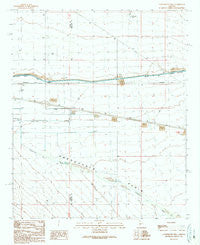Courthouse Well Arizona Historical topographic map, 1:24000 scale, 7.5 X 7.5 Minute, Year 1990