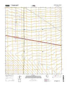 Courthouse Well Arizona Current topographic map, 1:24000 scale, 7.5 X 7.5 Minute, Year 2014