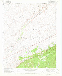 Cow Springs Arizona Historical topographic map, 1:24000 scale, 7.5 X 7.5 Minute, Year 1970
