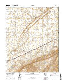 Cow Springs Arizona Current topographic map, 1:24000 scale, 7.5 X 7.5 Minute, Year 2014