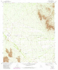Cowlic Arizona Historical topographic map, 1:24000 scale, 7.5 X 7.5 Minute, Year 1979