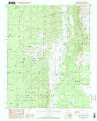 Coyote Buttes Arizona Historical topographic map, 1:24000 scale, 7.5 X 7.5 Minute, Year 1988
