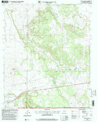 Coyote Hills Arizona Historical topographic map, 1:24000 scale, 7.5 X 7.5 Minute, Year 1997