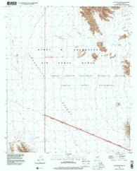 Coyote Water Arizona Historical topographic map, 1:24000 scale, 7.5 X 7.5 Minute, Year 1996