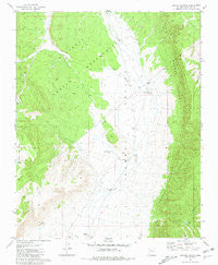 Crater Canyon Arizona Historical topographic map, 1:24000 scale, 7.5 X 7.5 Minute, Year 1981