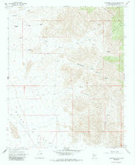 Creamery Canyon Arizona Historical topographic map, 1:24000 scale, 7.5 X 7.5 Minute, Year 1967