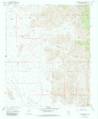 Creamery Canyon Arizona Historical topographic map, 1:24000 scale, 7.5 X 7.5 Minute, Year 1967